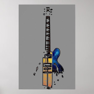 Póster Guitar 4 wapcn