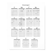 Guitar Chord Sheet