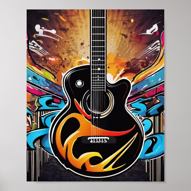 Póster Guitar de Guay (Frente)
