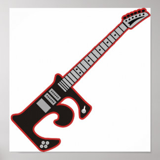 Póster Guitar E