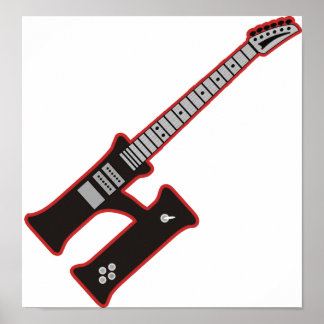 Póster Guitar H
