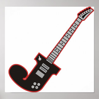 Póster Guitar J