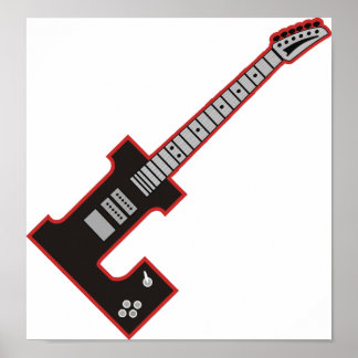Póster Guitar L