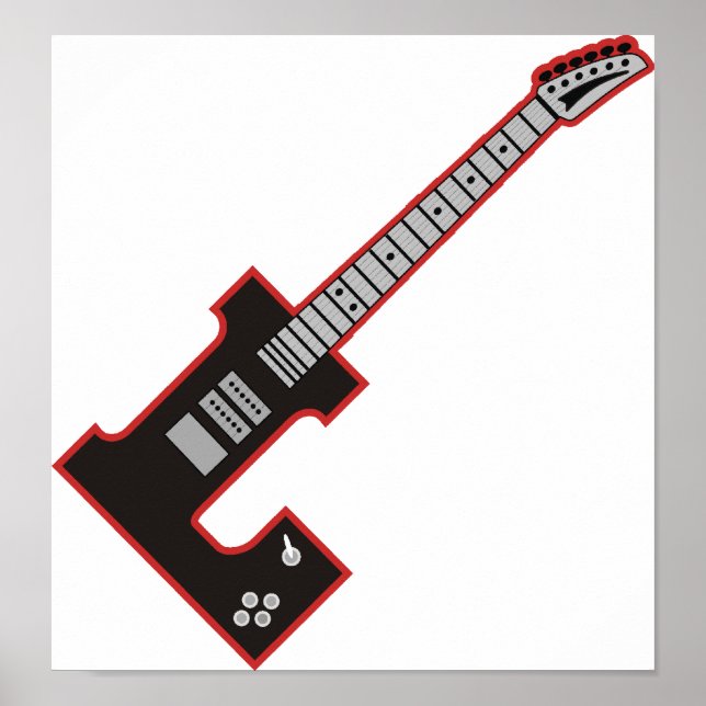 Póster Guitar L (Frente)