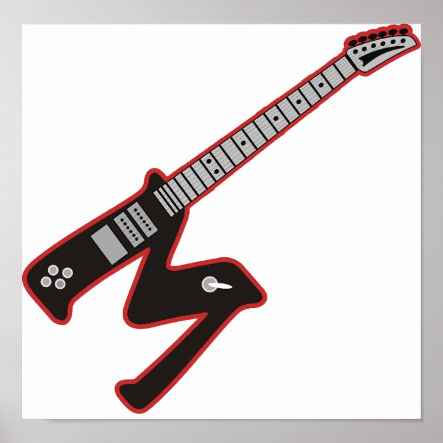 Póster Guitar M (Frente)