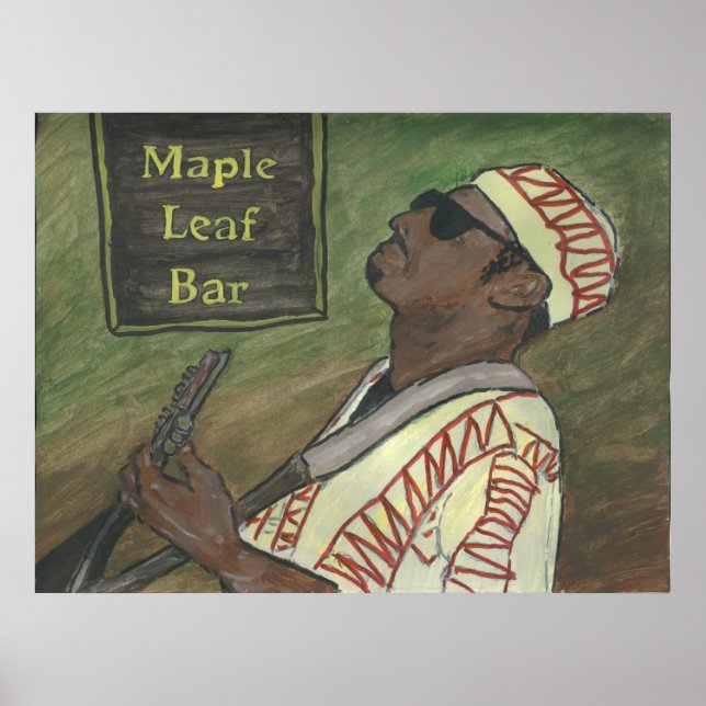 Póster Guitar Man (Frente)