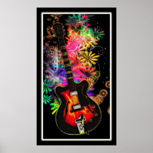 Póster Guitar Moods