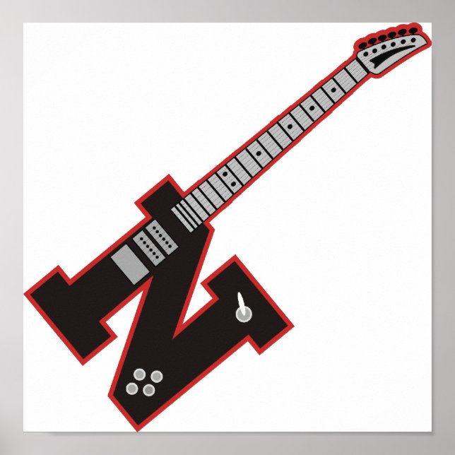 Póster Guitar N (Frente)