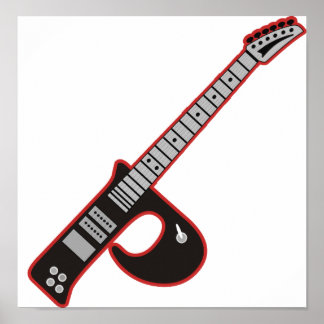 Póster Guitar P