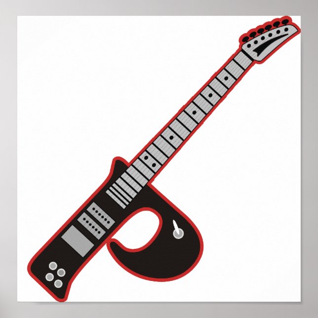 Póster Guitar P (Frente)