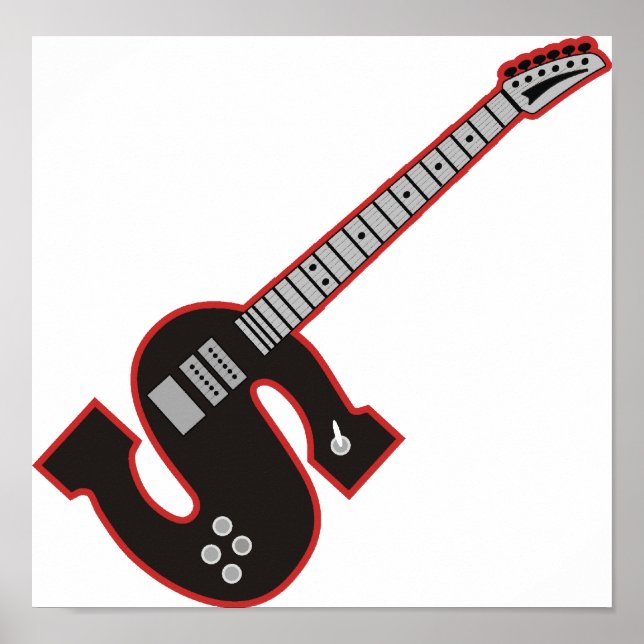 Póster Guitar S (Frente)