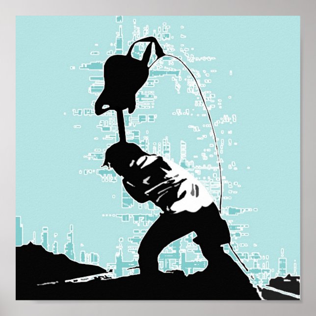 Póster Guitar Smash (Frente)