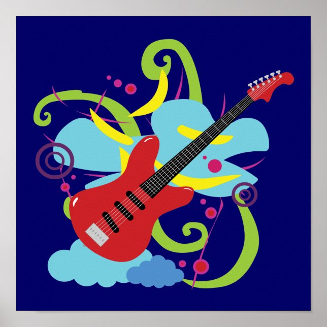 Póster Guitar Solo Dream (Frente)