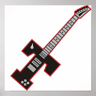 Póster Guitar T