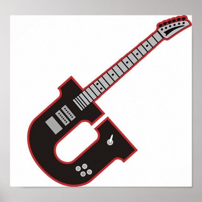 Póster Guitar U (Frente)