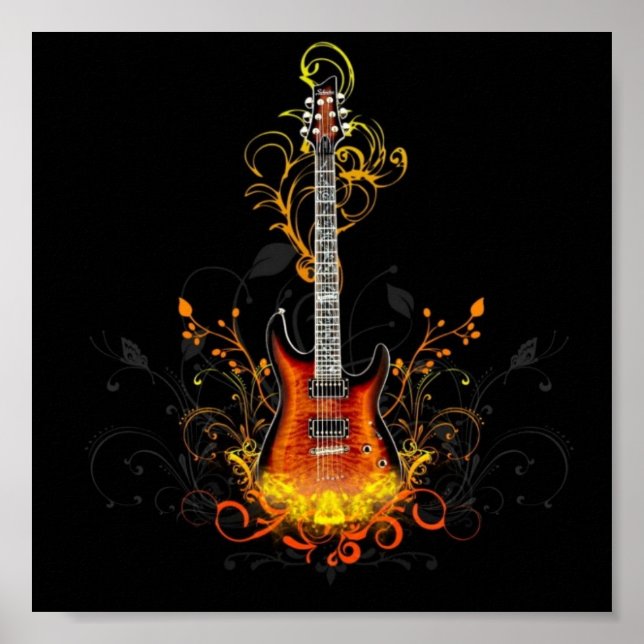 Póster Guitarra (Frente)