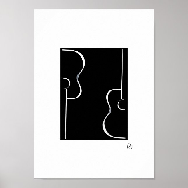 Póster Guitarra (Frente)