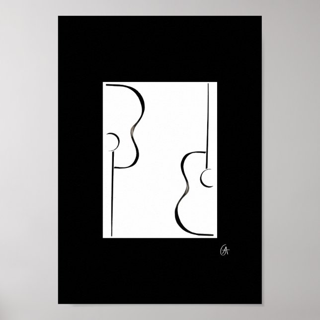 Póster Guitarra (Frente)