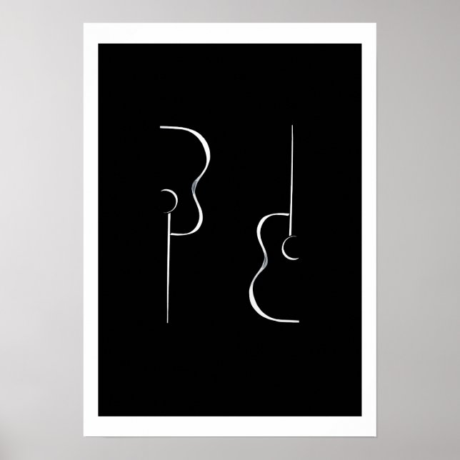 Póster Guitarra (Frente)