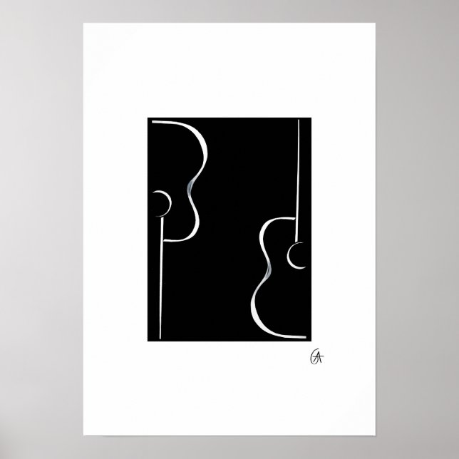 Póster Guitarra (Frente)