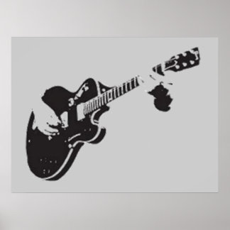 Póster Guitarra-