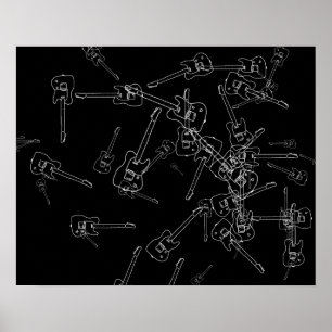 Póster guitarra