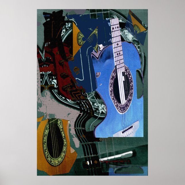 Póster Guitarra (Frente)