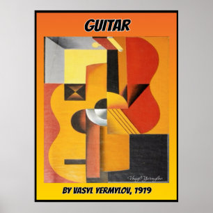 Póster Guitarra, 1919