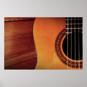 Póster Guitarra Acústica