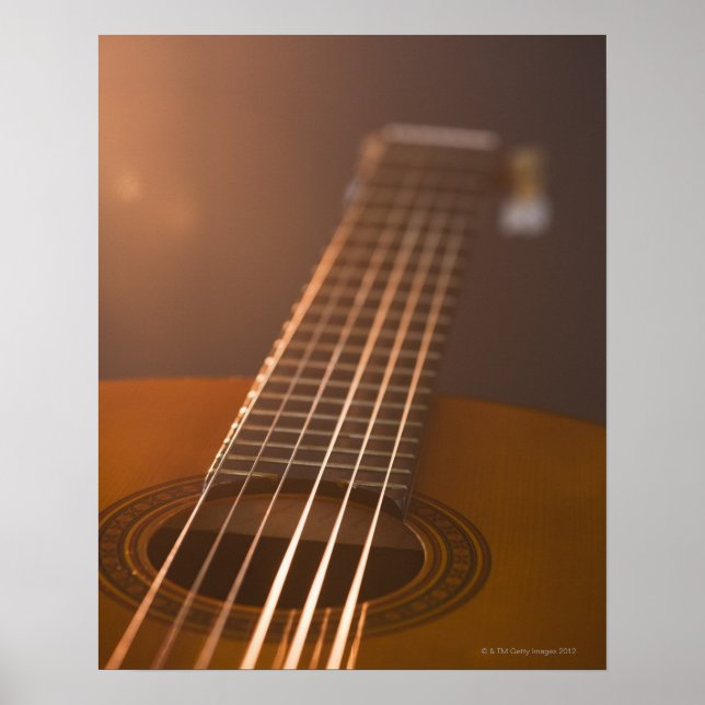 Póster Guitarra acústica 7 (Frente)