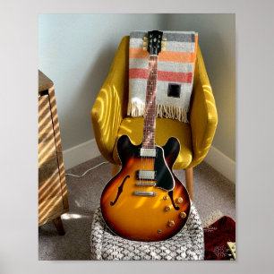 Póster Guitarra Acústica Cuta