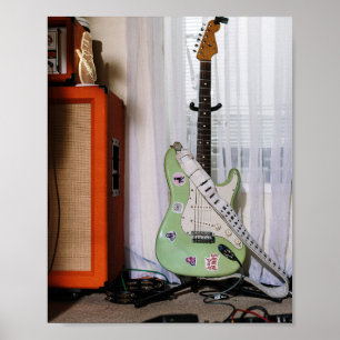 Póster Guitarra Acústica Increíble