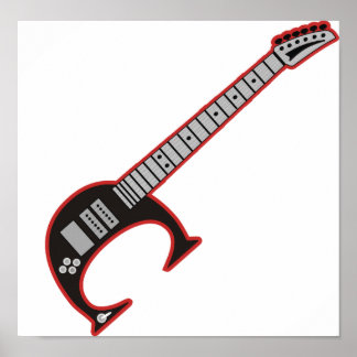 Póster Guitarra C