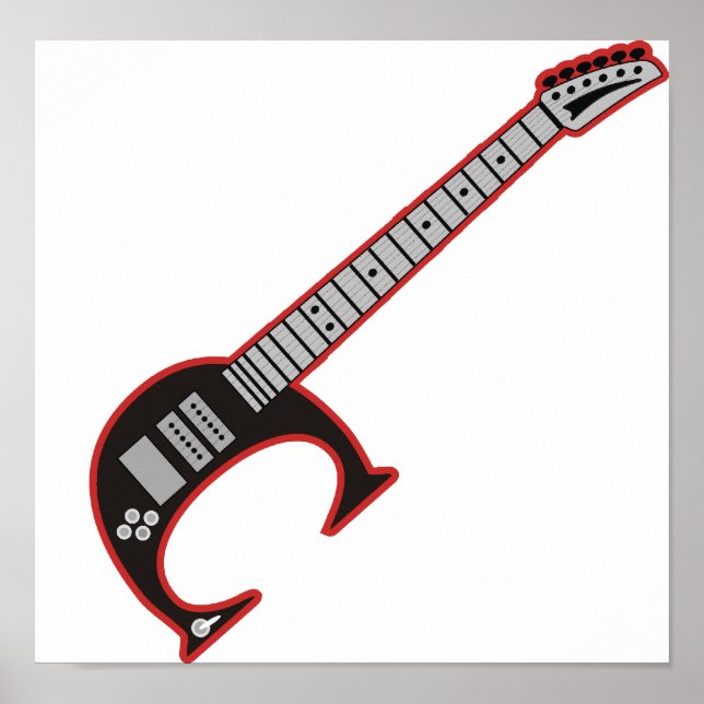 Póster Guitarra C (Frente)