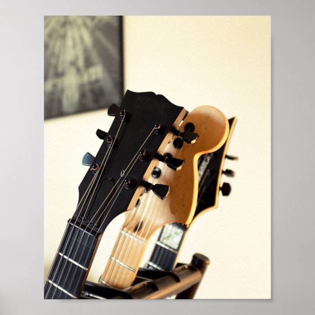Póster Guitarra De Bass Maravillosa (Frente)