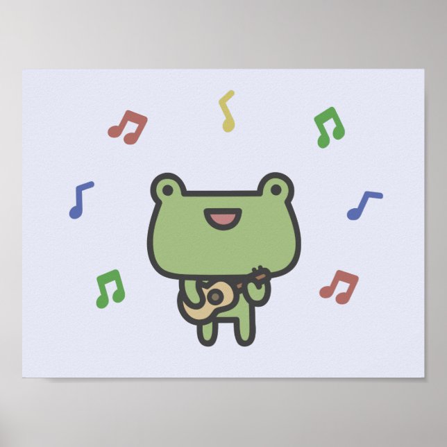 Póster Guitarra De Rana (Frente)