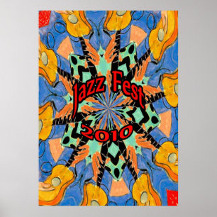 Póster Guitarra del Festival de Jazz