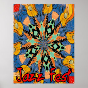 Póster Guitarra del Festival de Jazz 2
