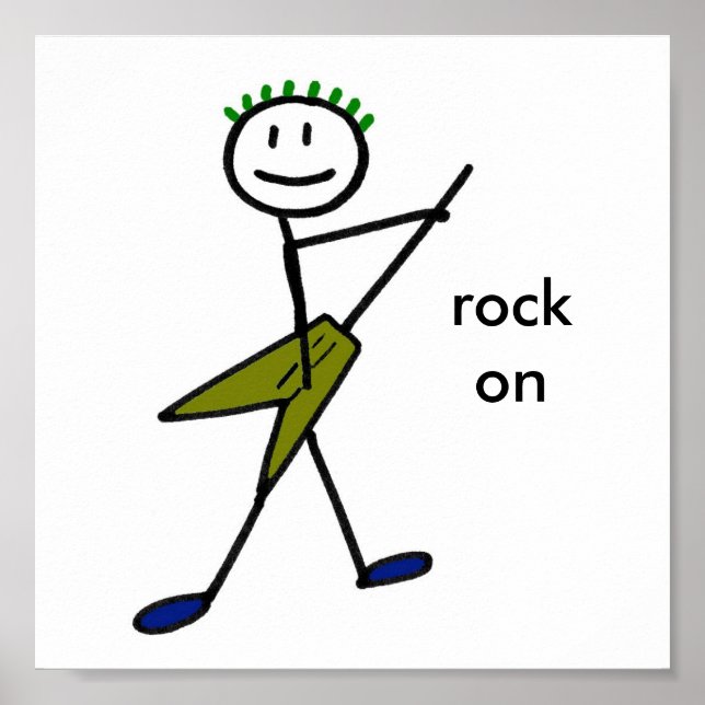 Póster Guitarra Eléctrica (Frente)