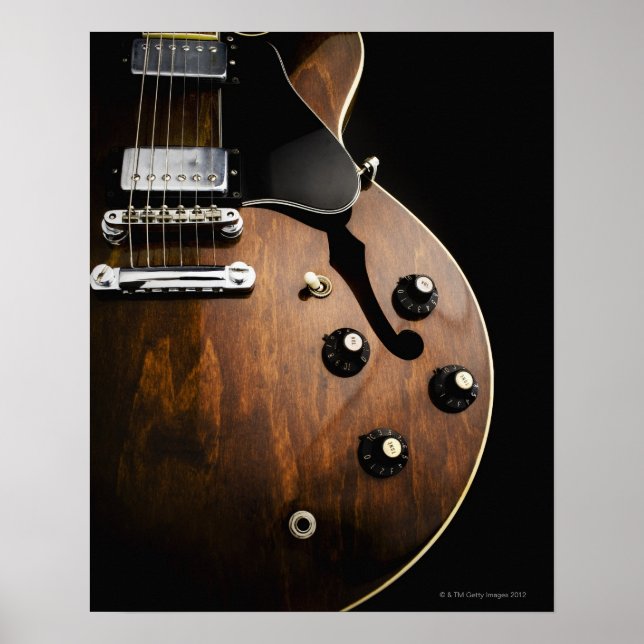 Póster Guitarra eléctrica 3 (Frente)