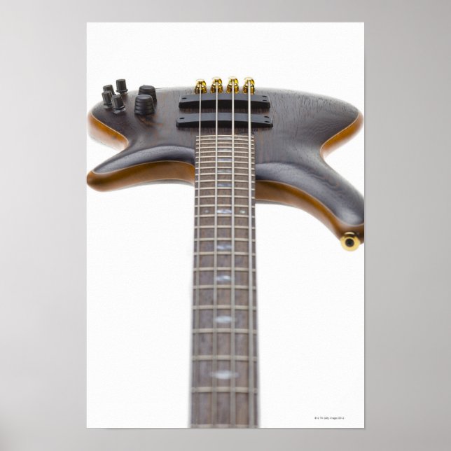 Póster Guitarra Eléctrica Bass (Frente)