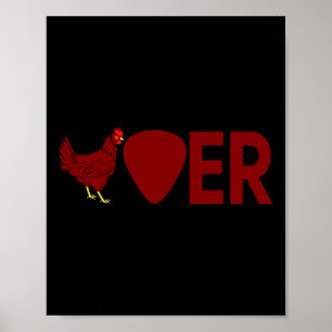 Póster Guitarrista principal de Clic Country Chicken Pick