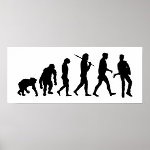 Póster Guitarristas de rock rock rock rock rock star post