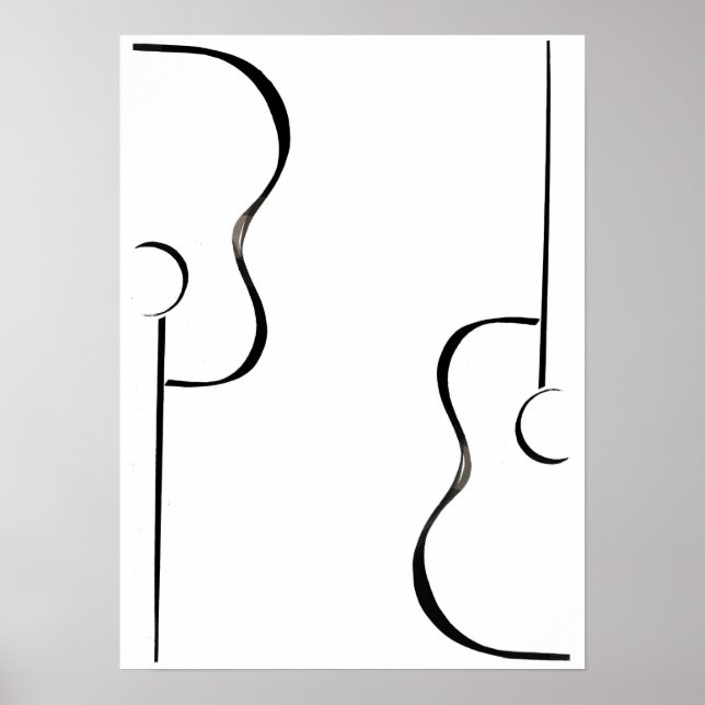 Póster Guitars (Frente)