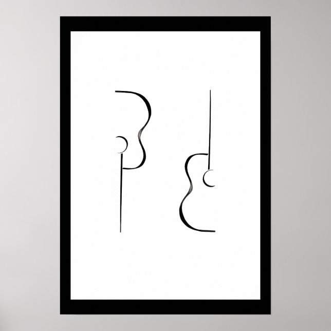 Póster Guitars (Frente)