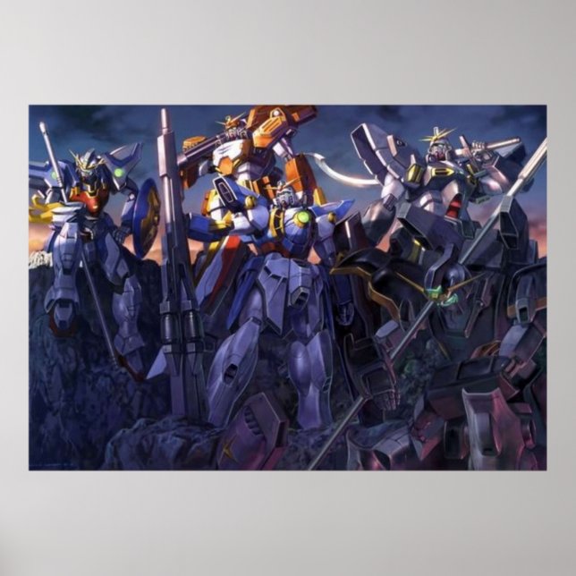 Póster Gundam 27 (Frente)