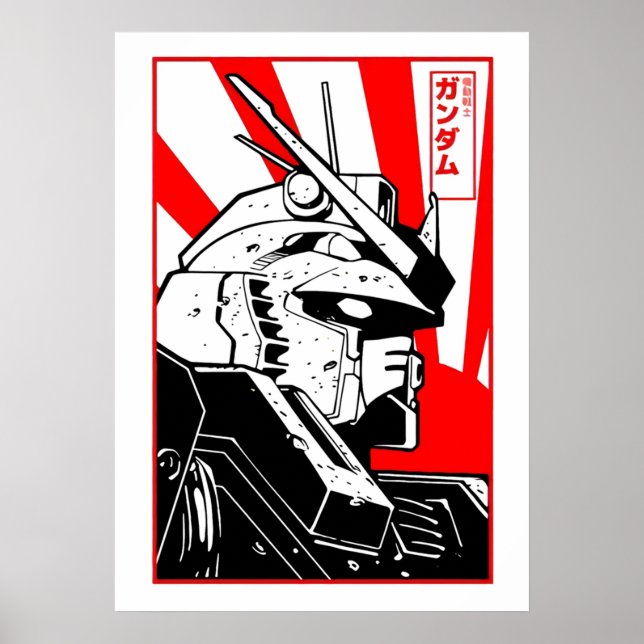 Póster Gundam Art (Frente)