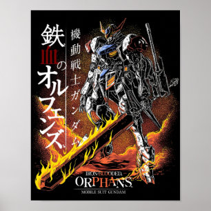 Póster Gundam Barbatos