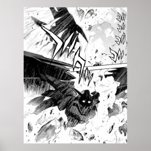 Póster Gundam Deathscythe Hell Demon