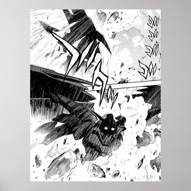 Póster Gundam Deathscythe Hell Demon (Frente)
